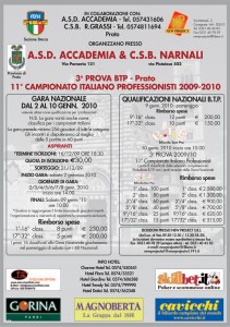 Manifesto della Gara